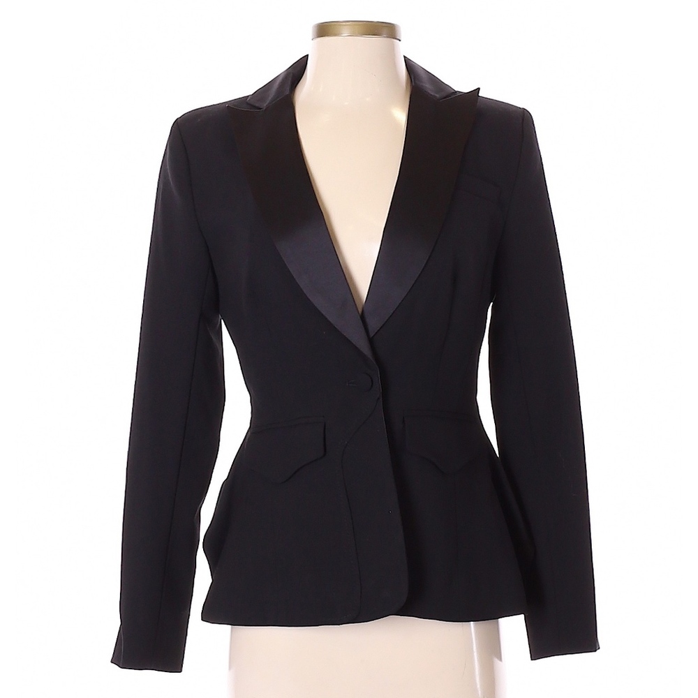 Black Peplum Blazer